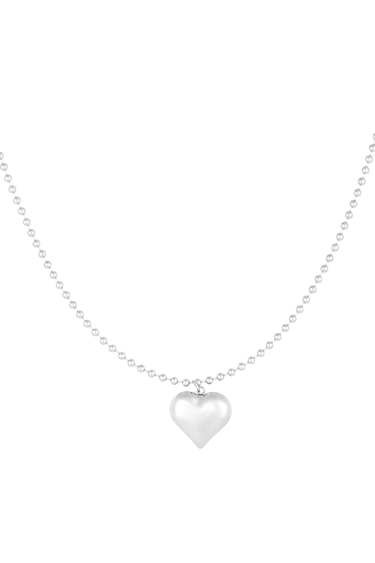 damen halskette viel liebe herz | edelstahl | goldfarbe & silberfarbe