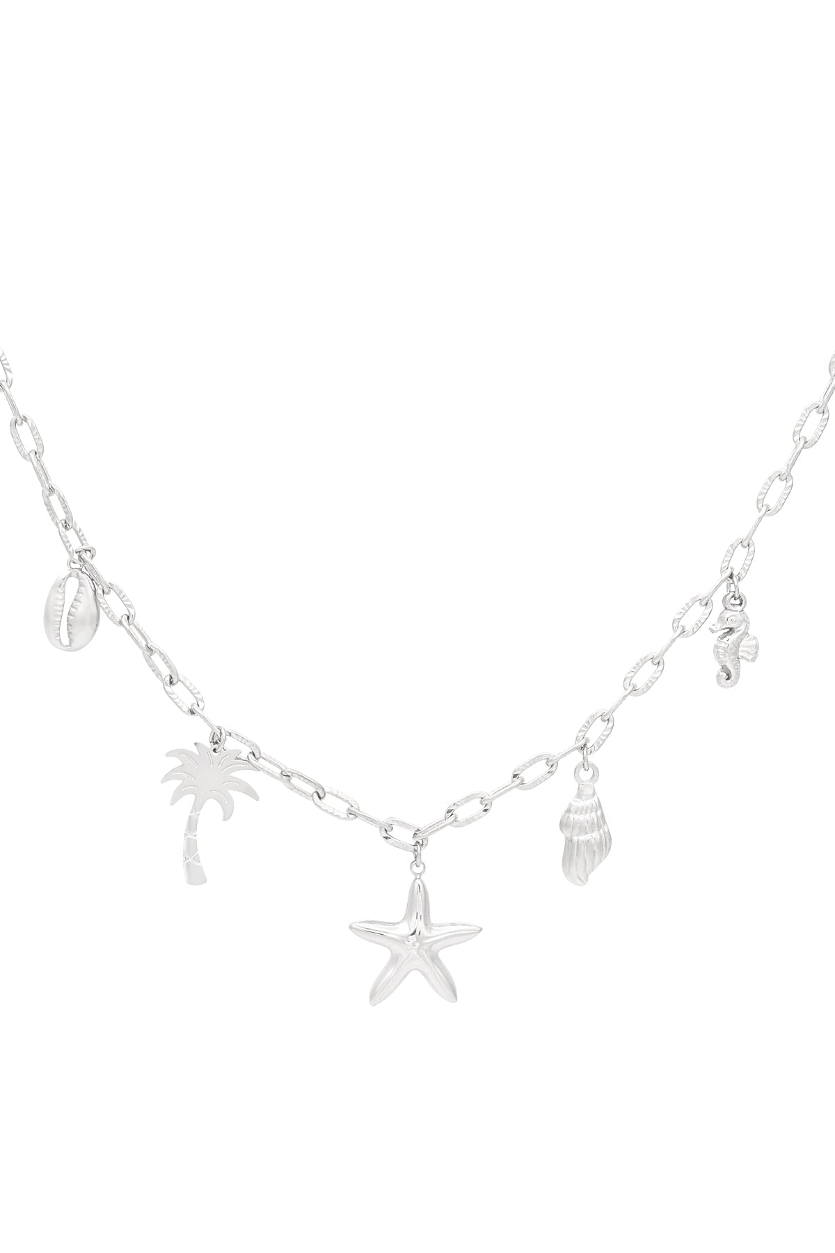 damen halskette ocean escape marine | 304s-edelstahl | goldfarbe & silberfarbe