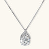 Lacrima Halskette – Moissanit, 925er Silber