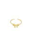 Damen Ring Glanz | 316L-Edelstahl | Goldfarbe & Silberfarbe