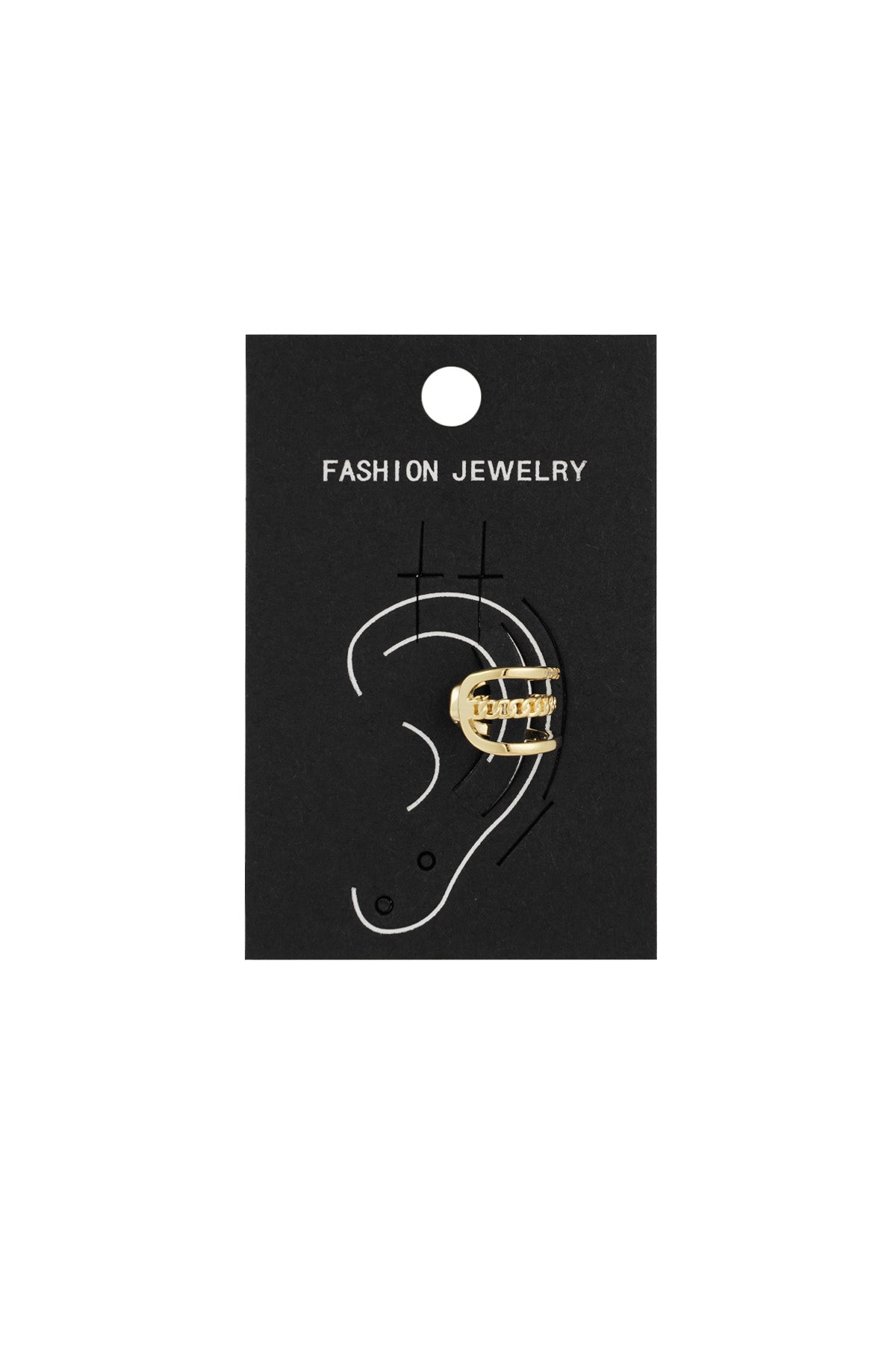damen ear cuff allure | kupfer | gold & silber