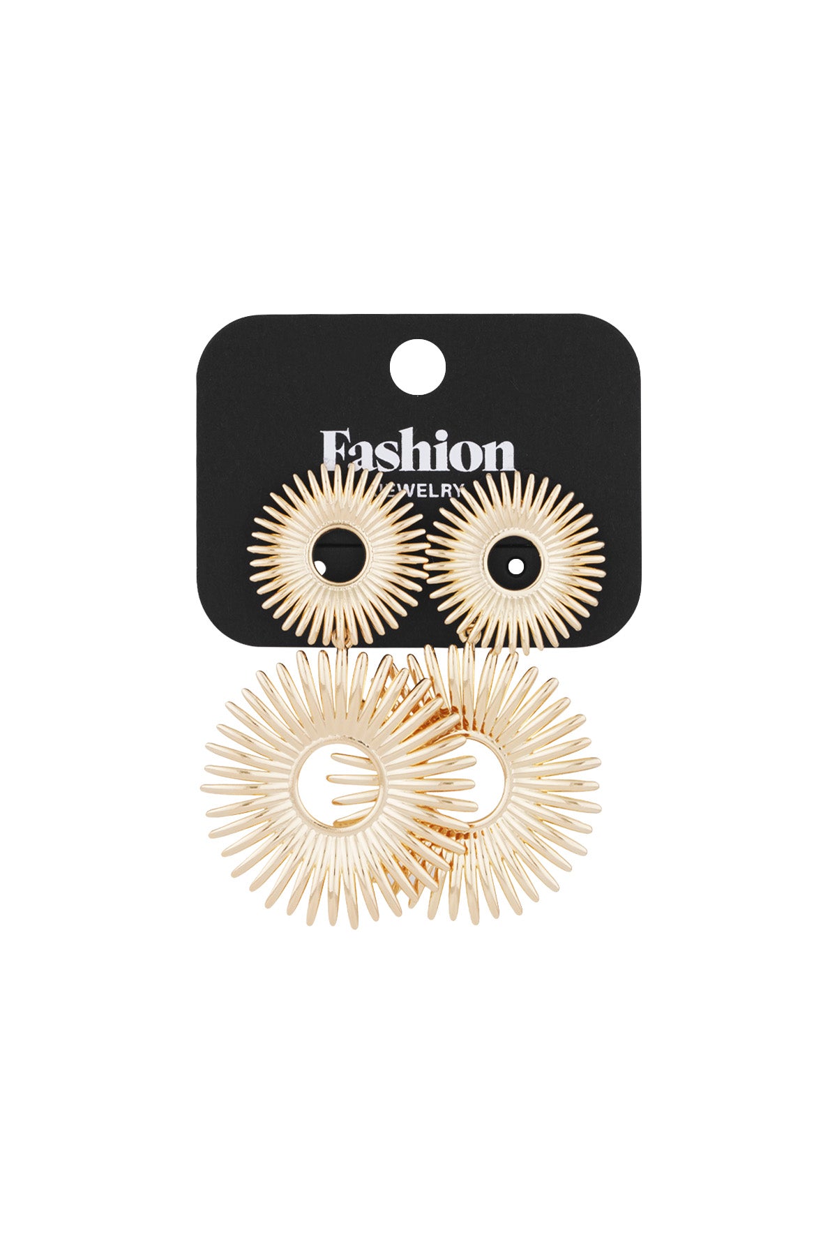 damen ohrringe blume glow day | edelstahl | goldfarbe