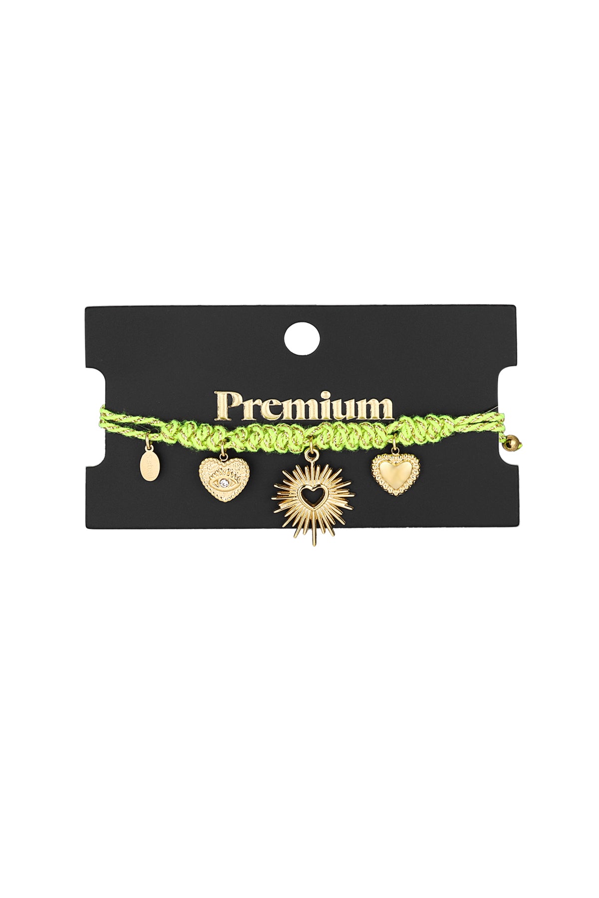 armband verbunden in liebe - grün und