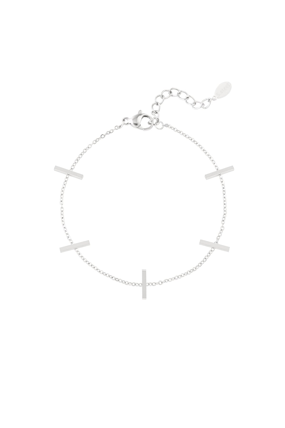 armband mit stäben - goldfarben