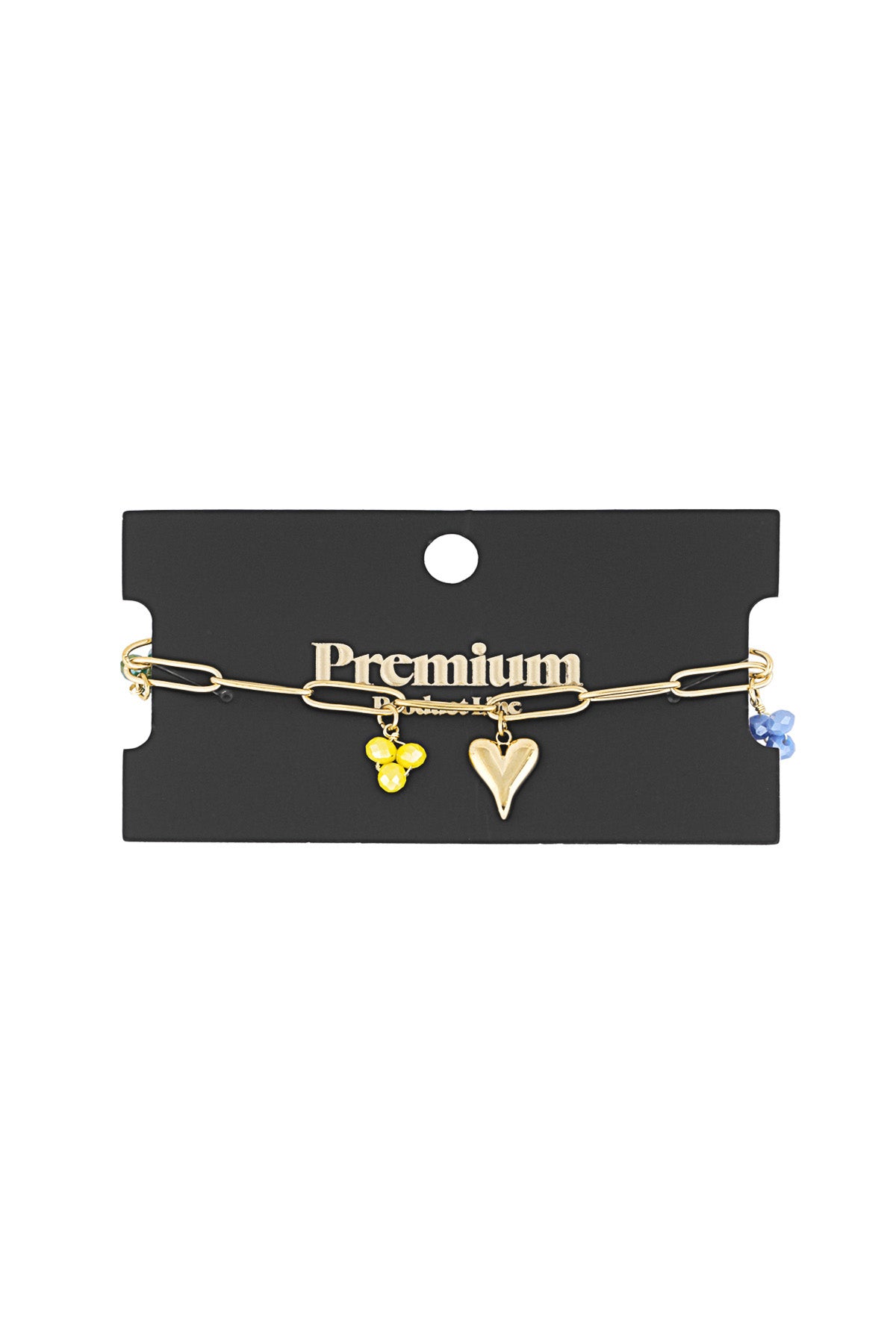 bettelarmband primäre liebe - goldfarben