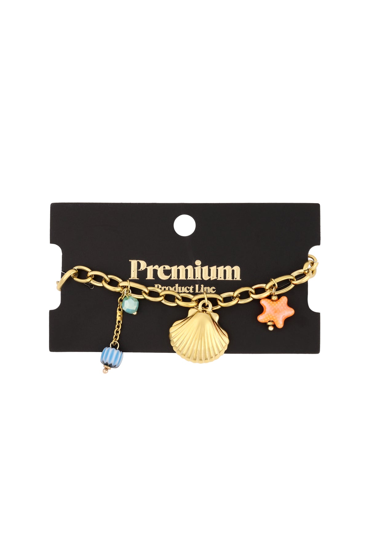 armband party am meer - goldfarben