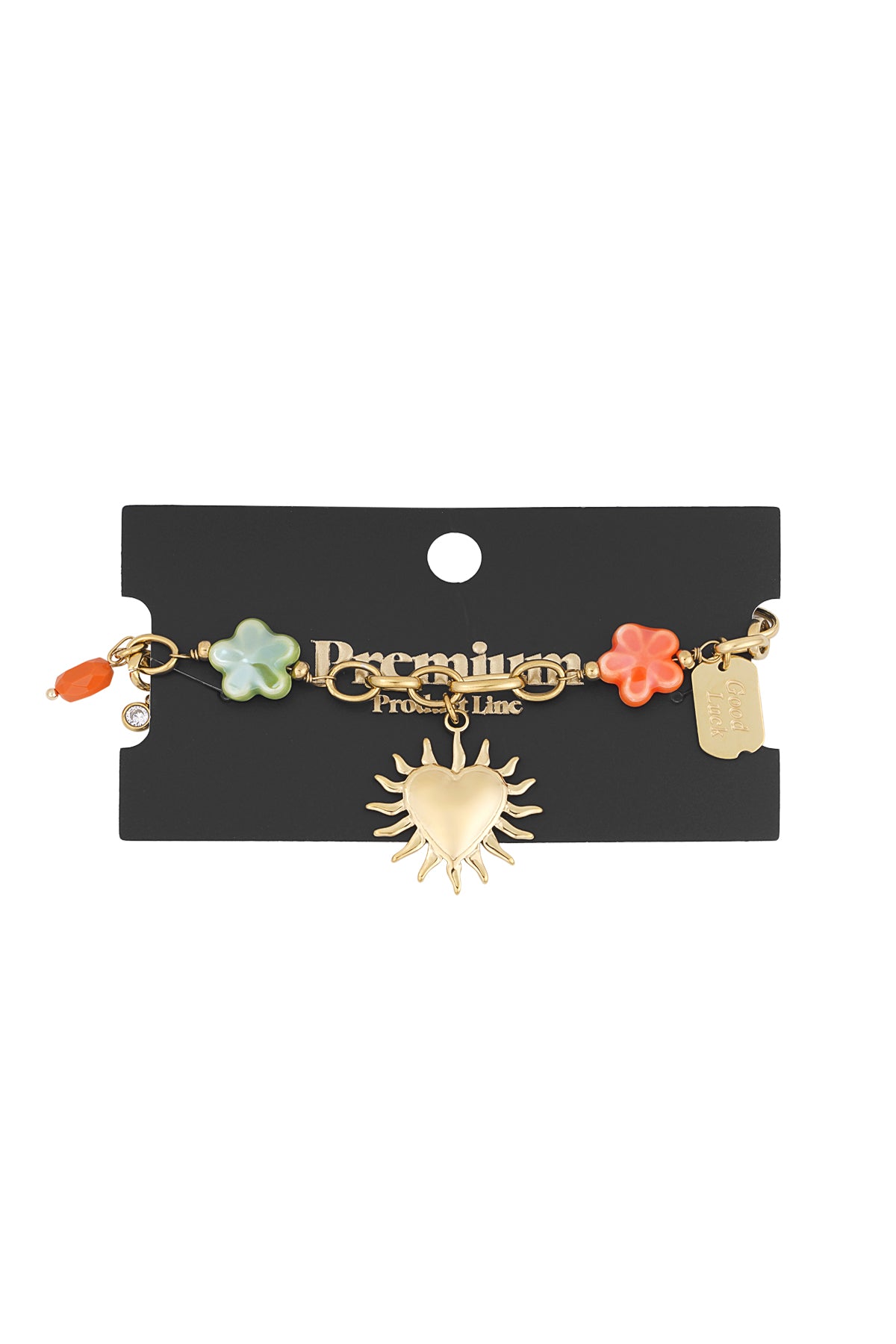 charm couture armband - goldfarben