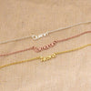 Luxury necklace with customizable name design