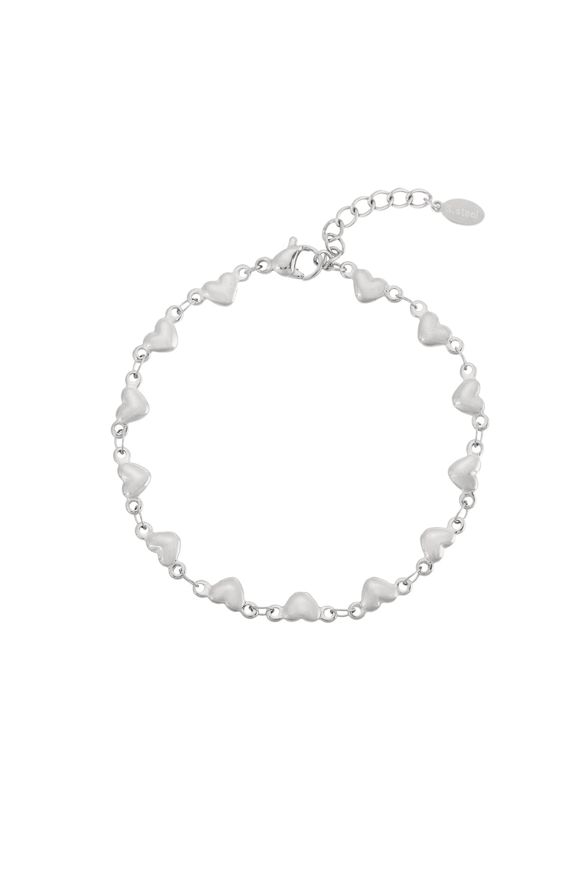 armband mit mehreren herzen