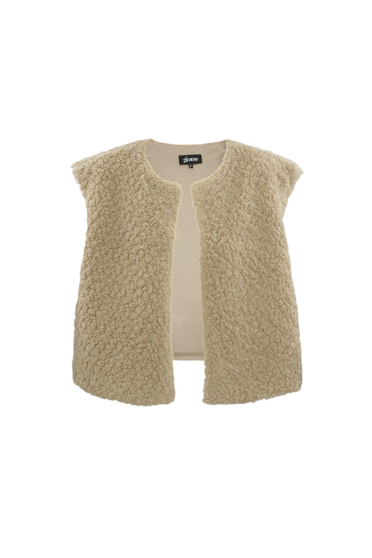 damen weste vollton gewebte struktur | polyester | mehrfarbig