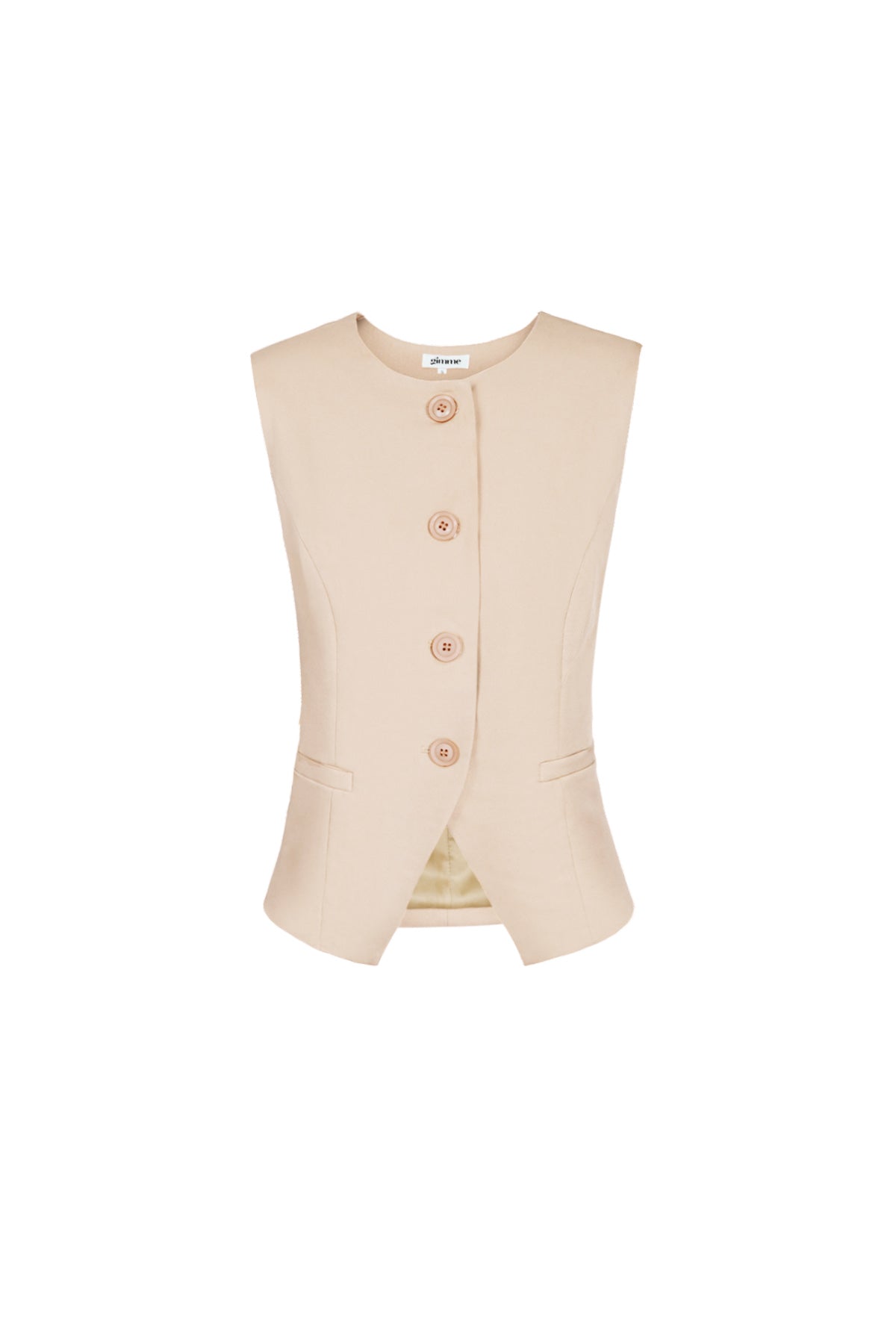 damen top strukturiert knopf | polyester | mehrfarbig