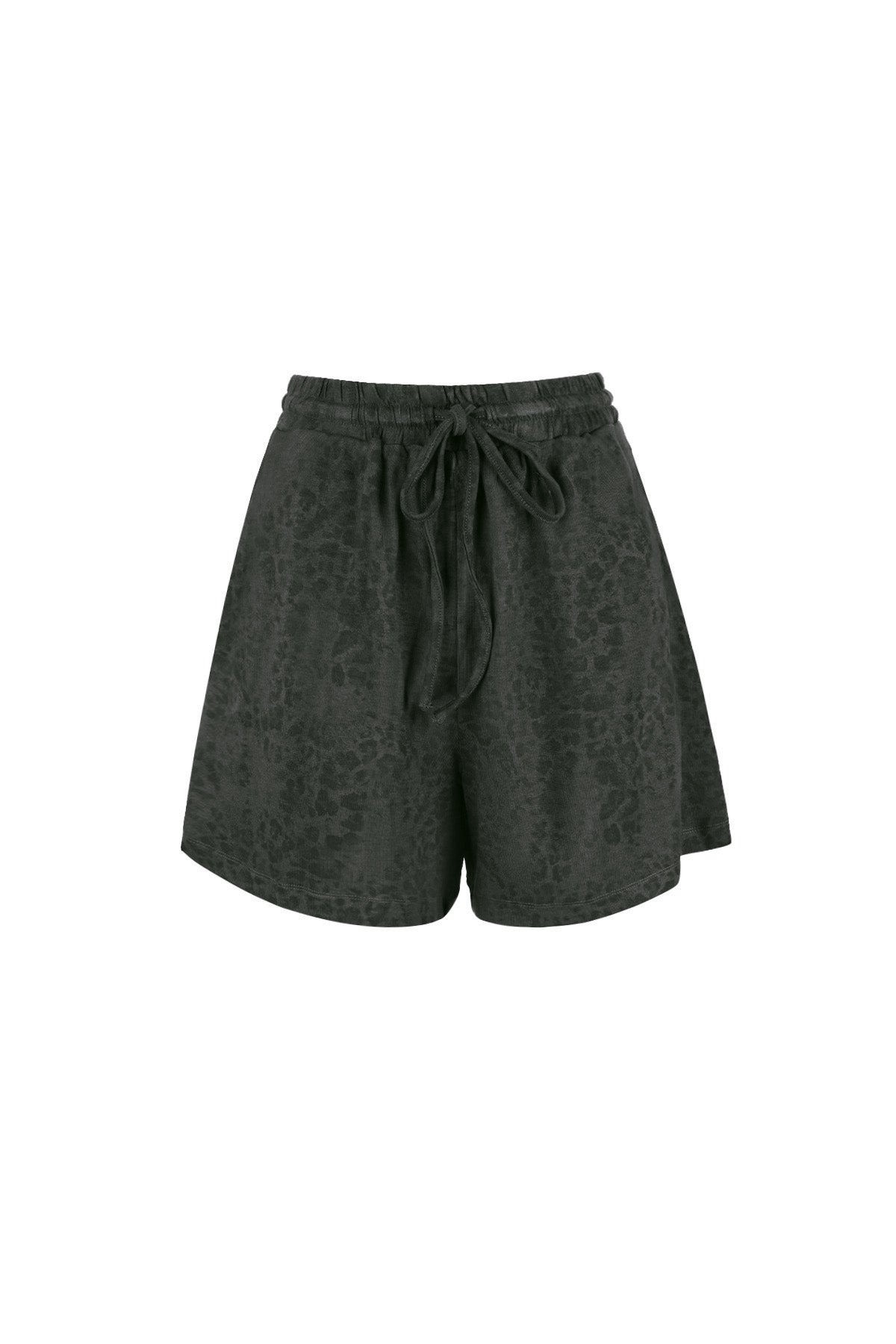 damen shorts zugband alltagslook | baumwolle | mehrfarbig