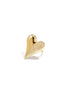 Damen Ring Herz Statement Kristall | Edelstahl | Goldfarbe & Silberfarbe