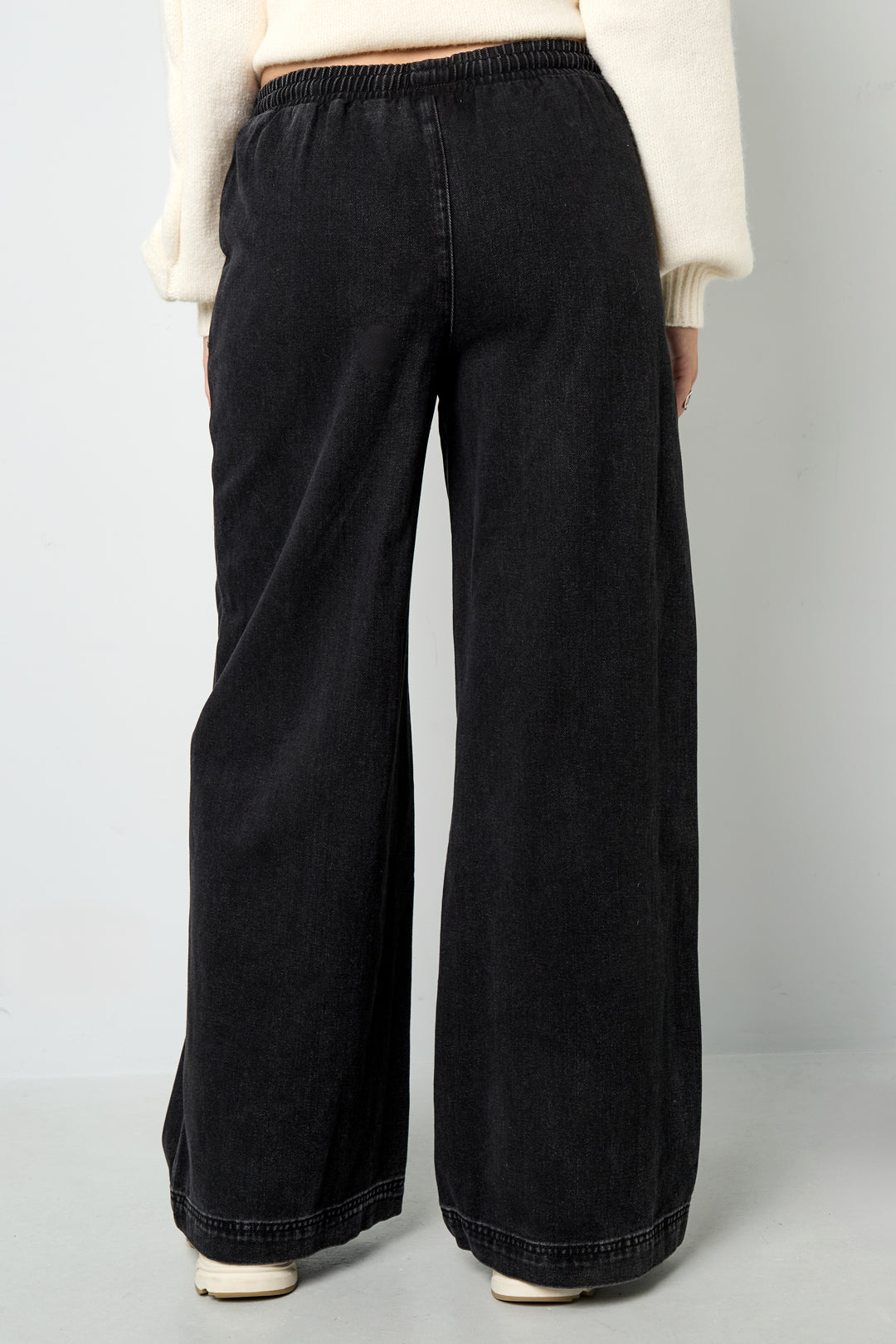 damen jeans wide leg | baumwolle | mehrfarbig