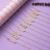 Exquisite Simple Customizable Name Design Versatile Necklace