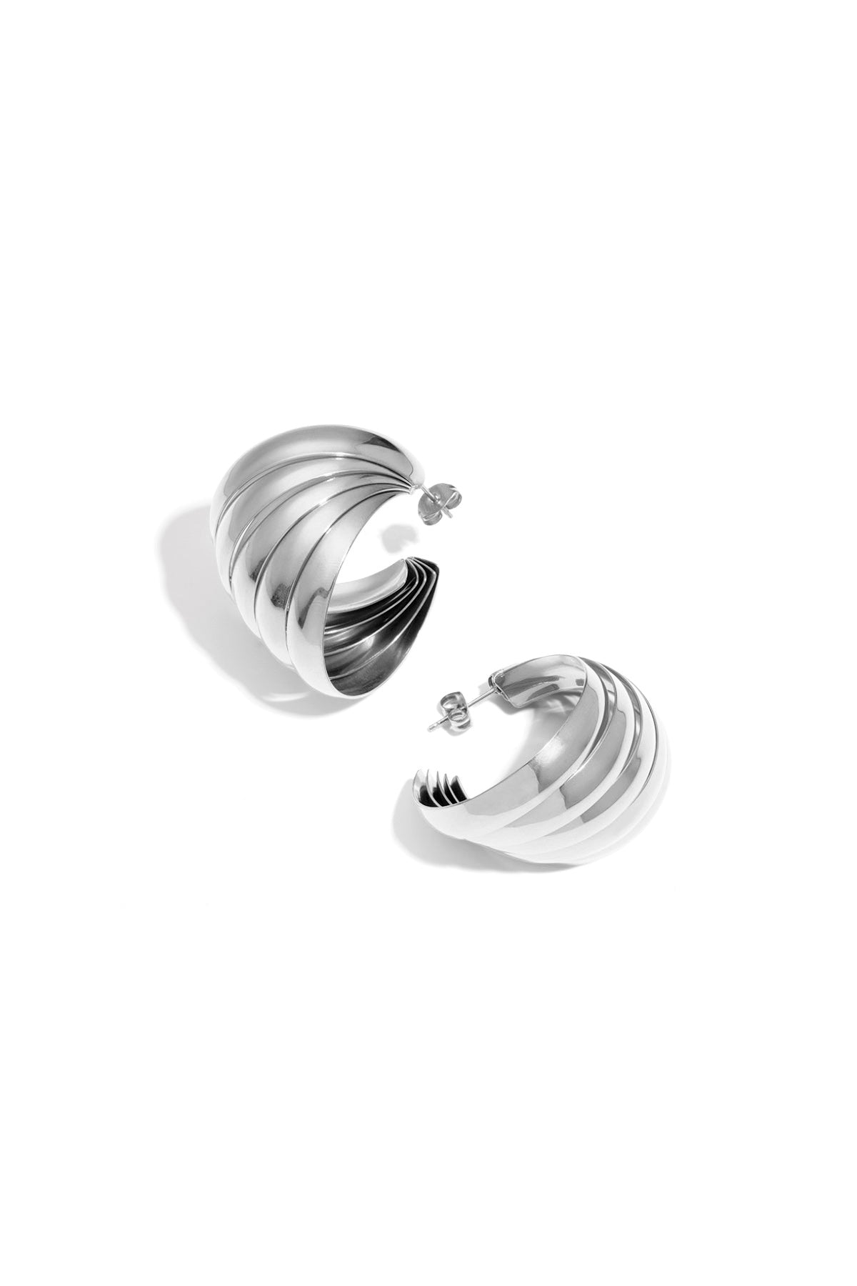 damen ohrstecker geometrisch | edelstahl | gold & silber