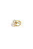 Damen Ring Strass Elegant | Edelstahl | Silberfarbe