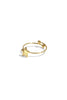 Damen Ring Stern | Edelstahl | Goldfarbe & Silberfarbe