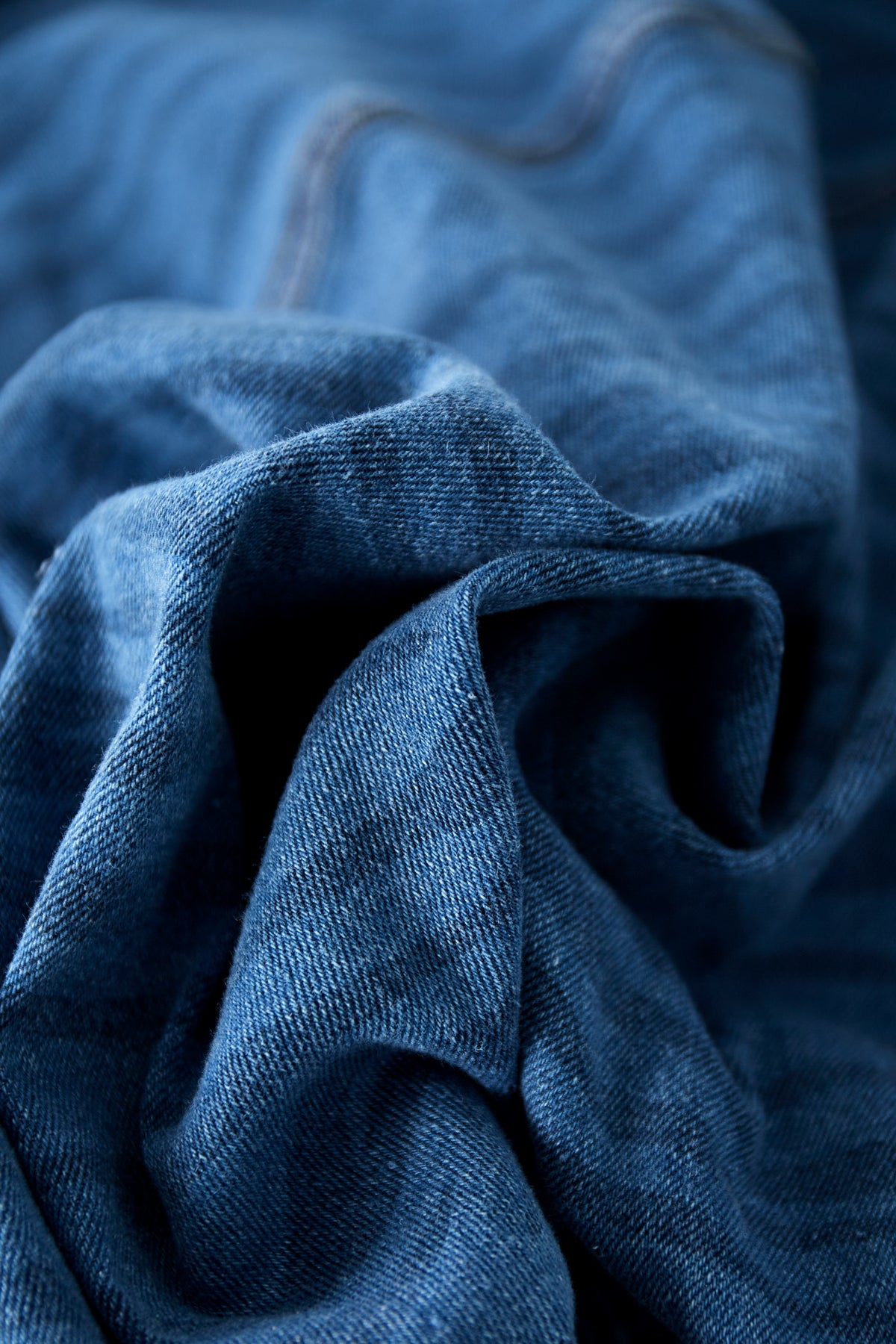 damen jeans zebra indigo | baumwoll-denim | blau