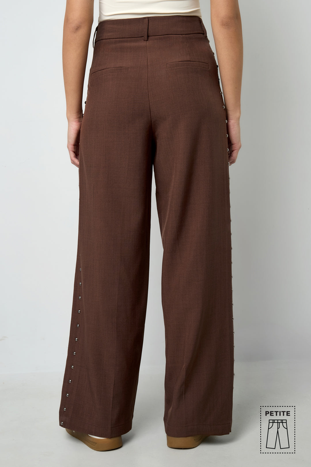 damen weithose herbst | polyester | braun
