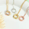 Noble Atmosphere Customizable Name Design Versatile Necklace