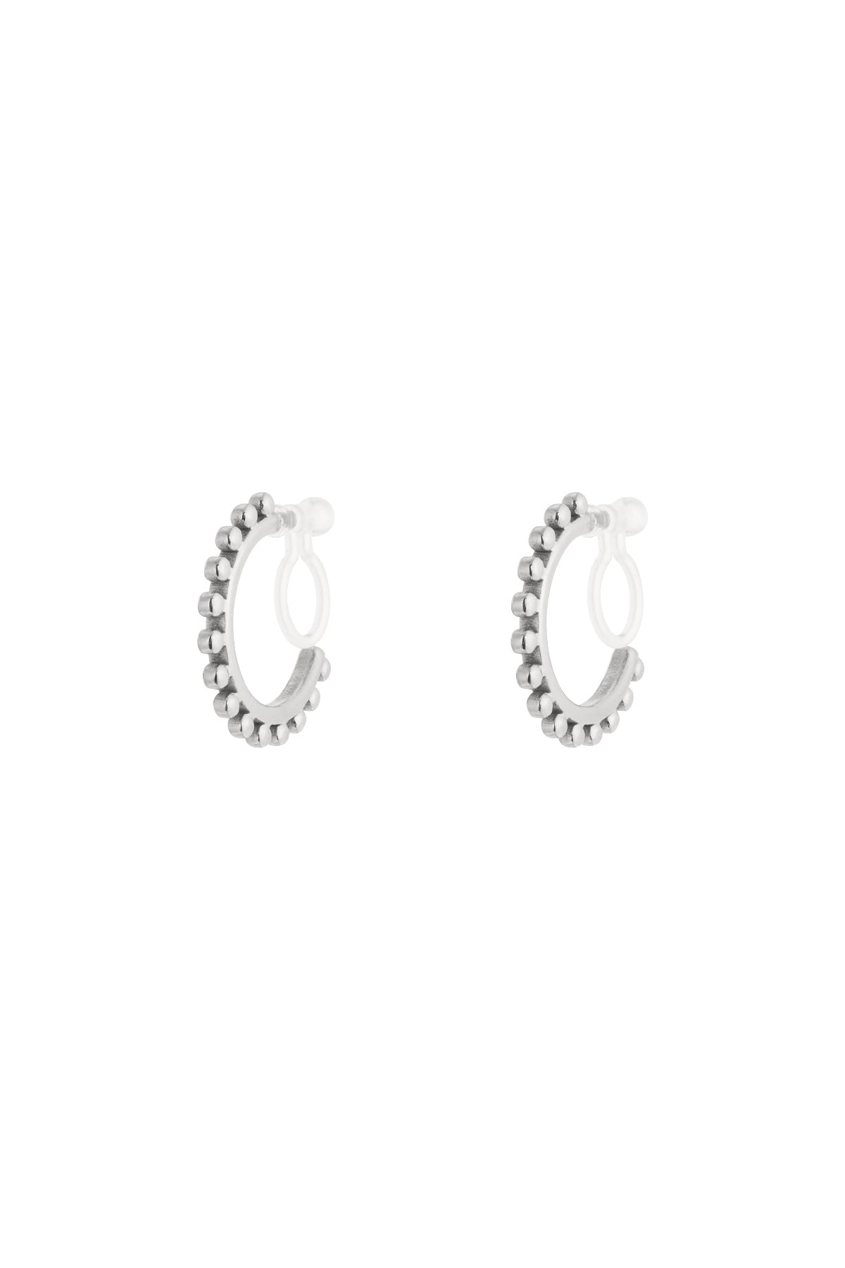 damen ohrclips ring 14k | edelstahl vergoldet | gold & silber