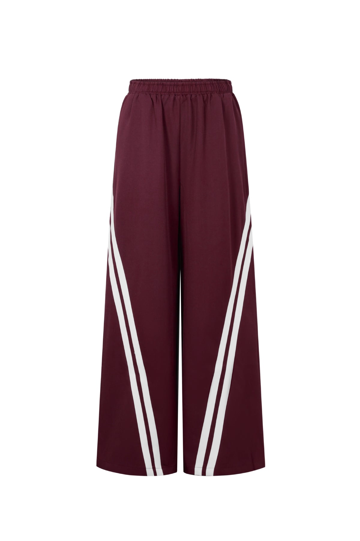 damen hose gestreift | polyester | mehrfarbig