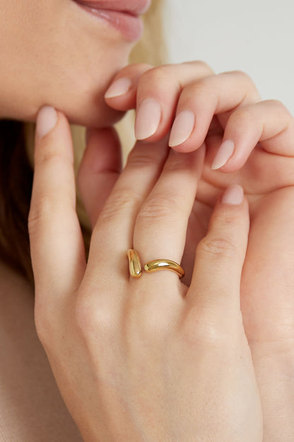 Ring Schlichtheit ist Trumpf 