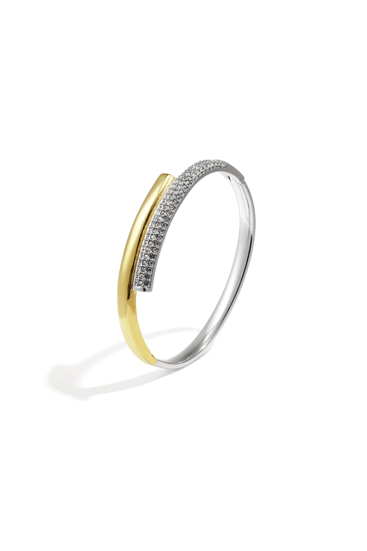 edelstahl armreifen kreis casual täglich einfache serie frauen schmuck
