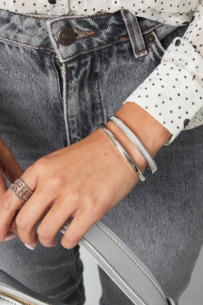 Damen Handkette Fingerarmband | Edelstahl | Gold- und Silberfarbe