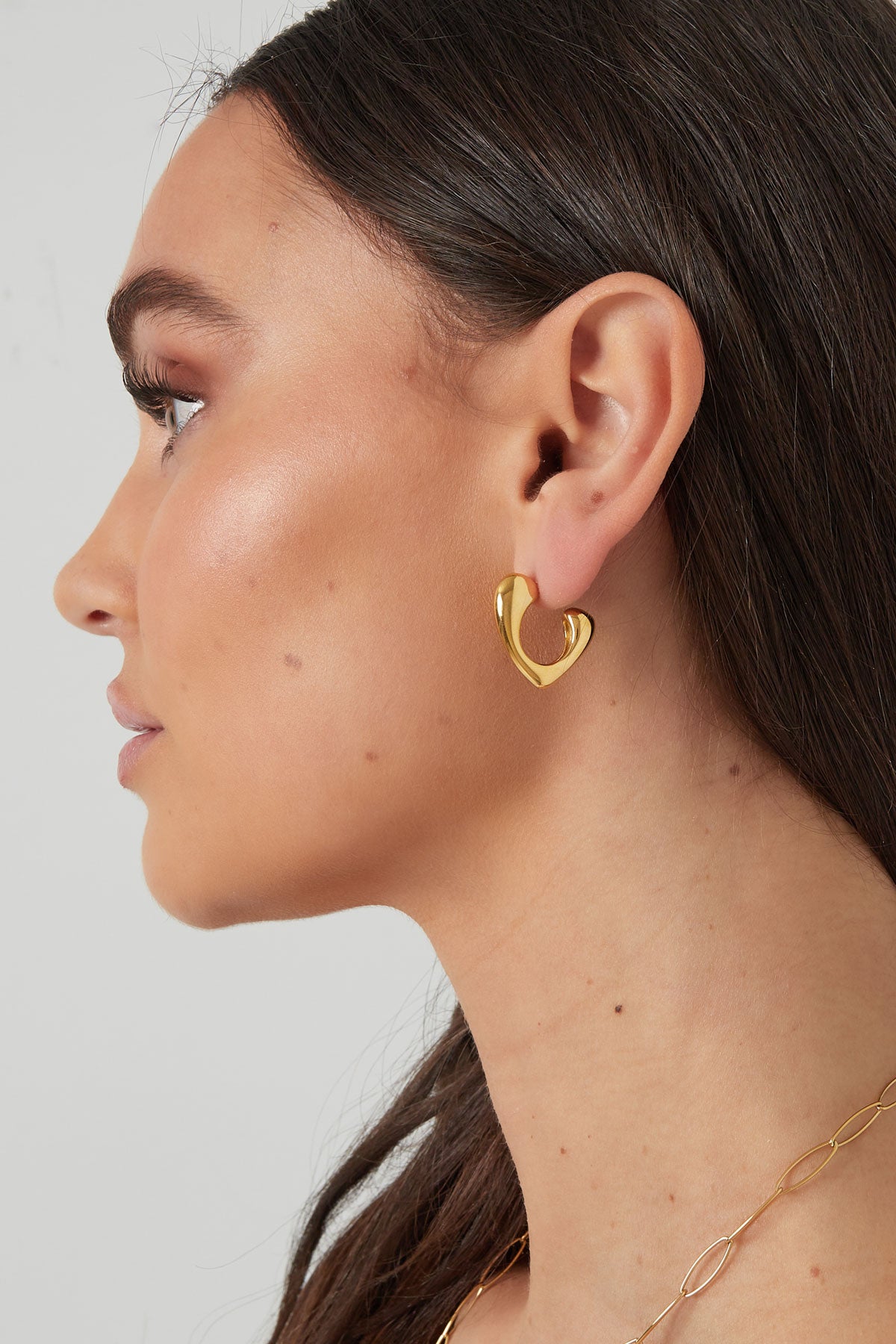 damen ohrringe statement | edelstahl | goldfarbe