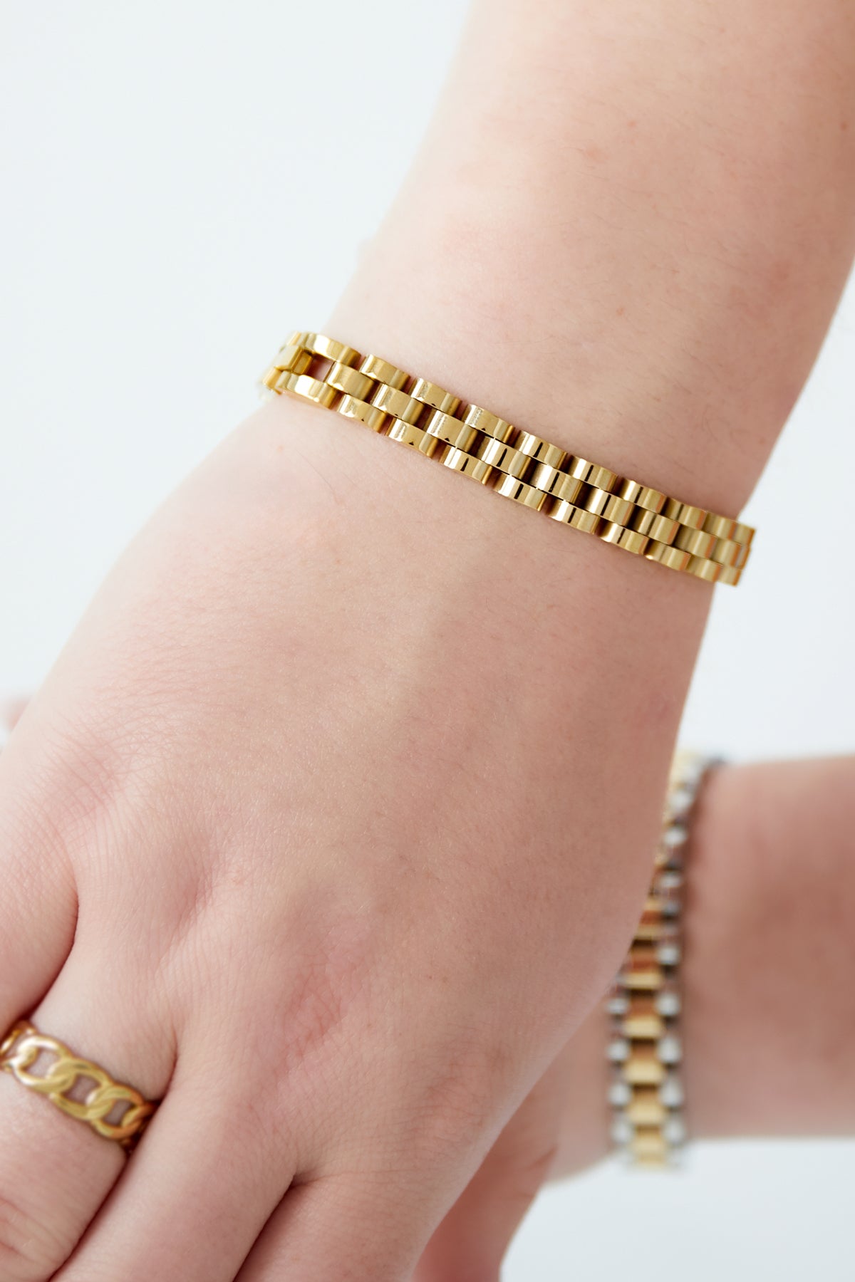edles gliederarmband 