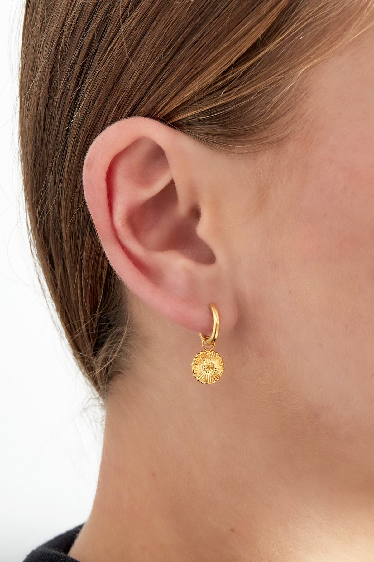 Damen Ohrringe Süße Daisy Premium | Edelstahl | Gold & Silber