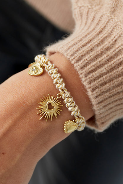 Armband verbunden in Liebe - Grün und 