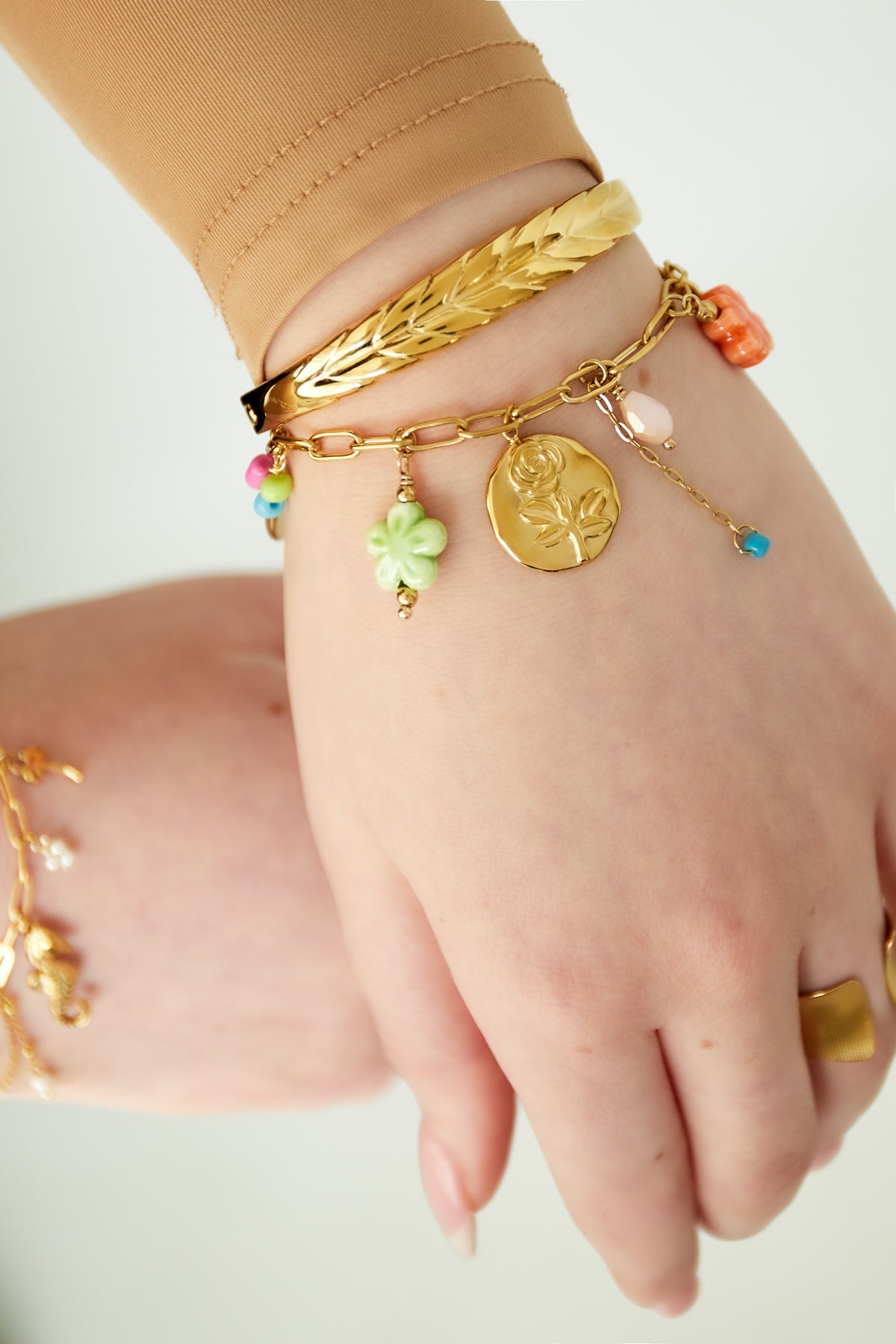 Charm-Armband Charmify Me - Goldfarben