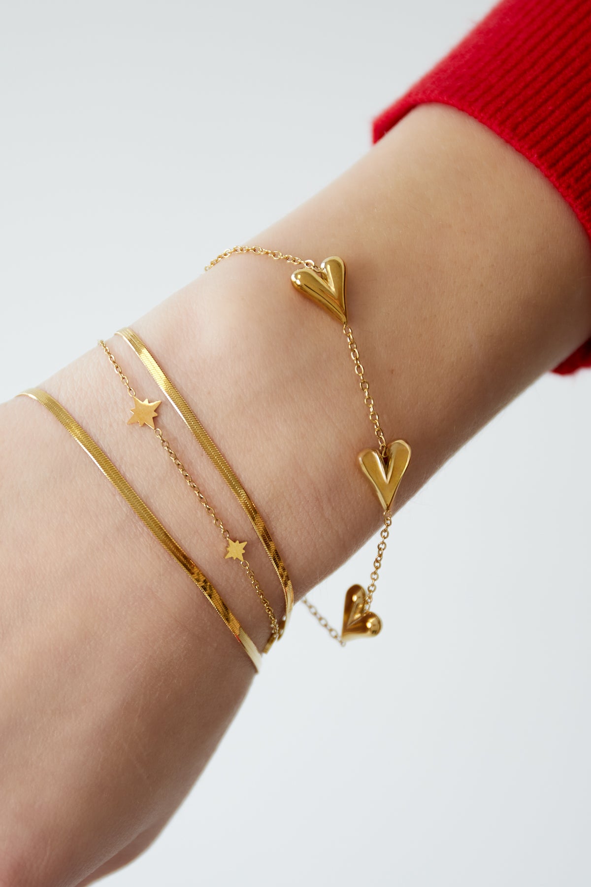armband hearts day 