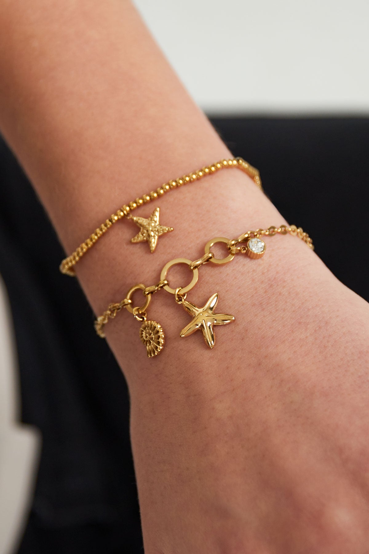 bettelarmband „i sea you“ - goldfarben