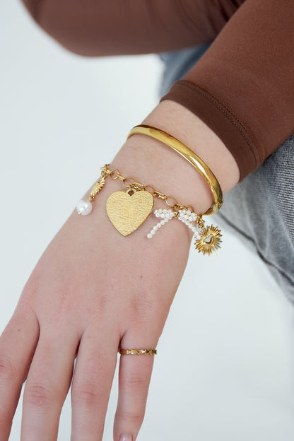 Sommerstimmung Armband - Goldfarben
