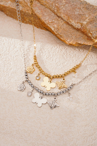 Butterfly Bliss Armband - Goldfarben