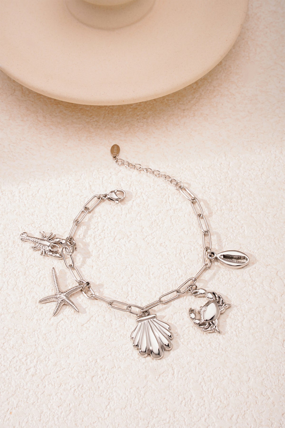 strandarmband - silberfarben