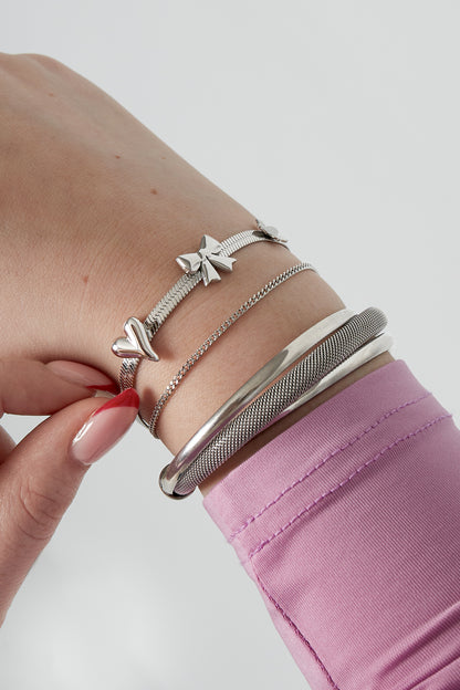 Sommerliebe-Armband - Silberfarben