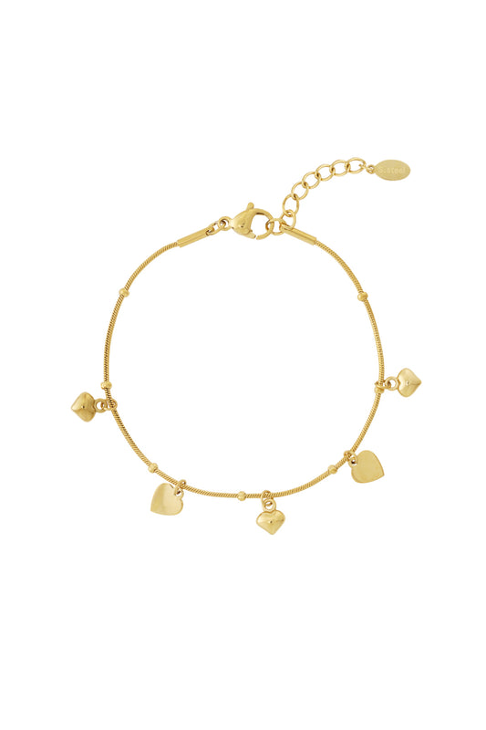 Mini-Herzen-Armband