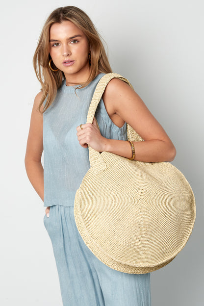 Geflochtene Strandtasche Papier | Basket Bag Damen