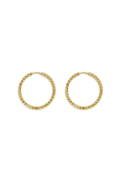 Edelstahl-Creolen, schlicht, elegant, für jeden Tag – Damenschmuck
