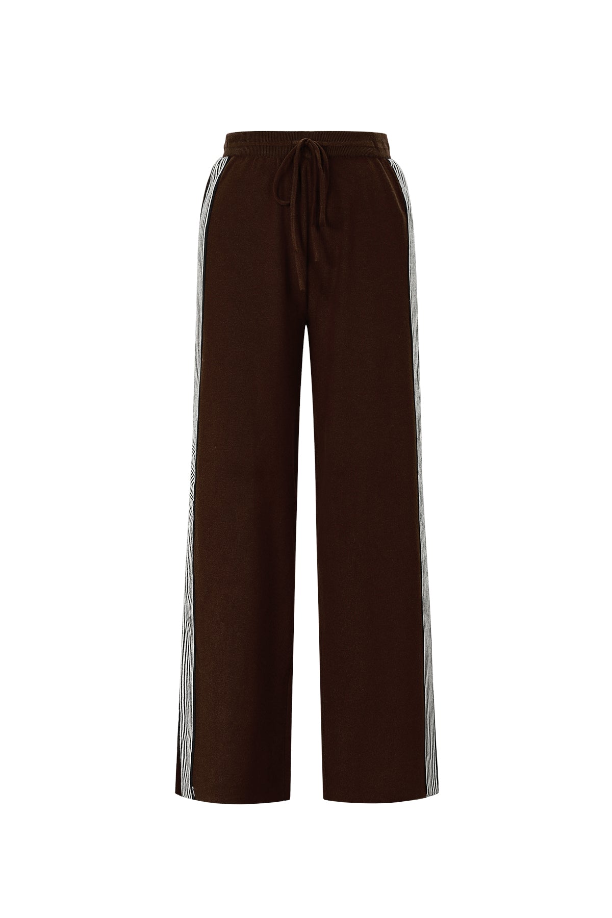 damen strickhose streifen | baumwollstrick | mehrfarbig