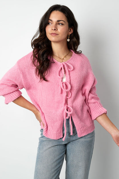 Damen Top Oversize Schnürung | Nylon | Mehrfarbig