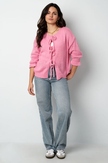 Damen Top Oversize Schnürung | Nylon | Mehrfarbig