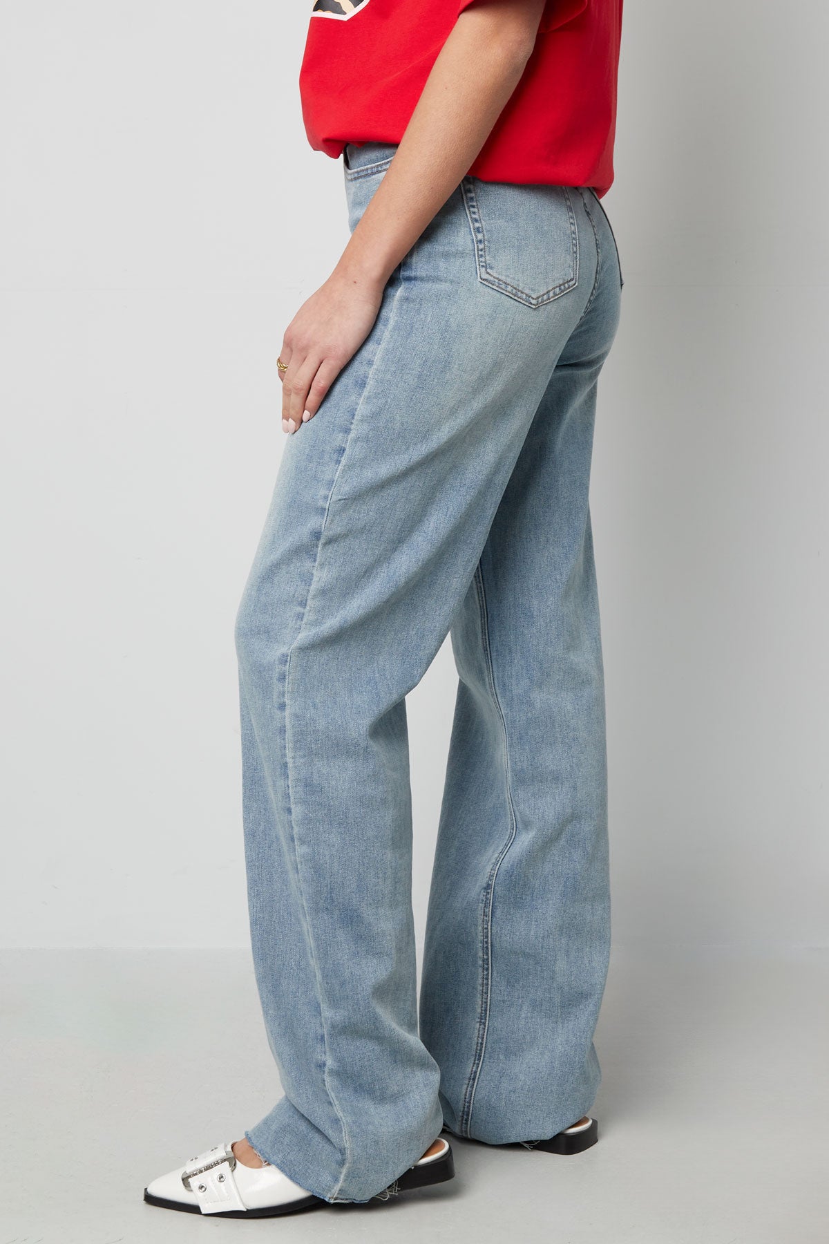 damen hose alltag premium | baumwolle | mehrfarbig