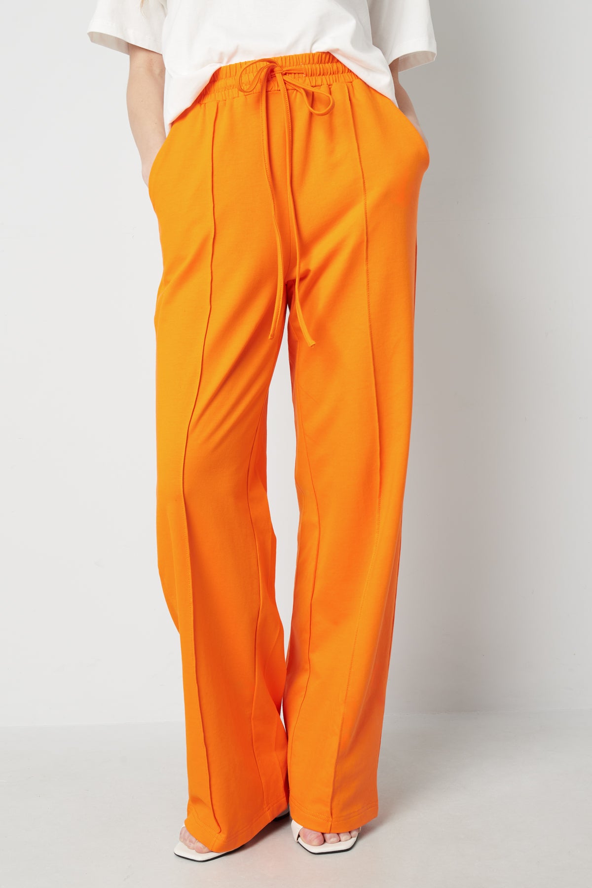 Damen Weithose Zugband | Baumwolle | Mehrfarbig
