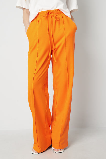 Damen Weithose Zugband | Baumwolle | Mehrfarbig